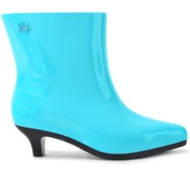 Bota Melissa Ankle Boot Jeremy Scott Azul Preto 31916