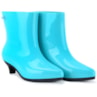 Bota Melissa Ankle Boot Jeremy Scott Azul Preto 31916