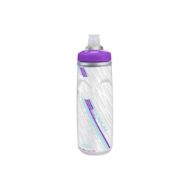 Caramanhola Térmica Camelbak Podium Chill 600ml Branca Lilás e Azul