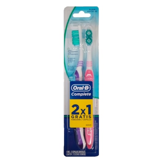 Escova Dental Oral B Complete 40 Leve 2 Pague 1