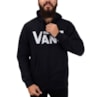 Moletom Vans Classic Zip Hoodie Black VN-0J6KBLK