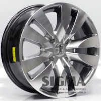 Roda Krmai R12 (Peugeot) Aro 15x6 Cromolock Diamantada 4x108 ET 25