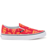 Tênis Vans Classic Slip On Late Night Mars Red Pizza VN-03Z4IFE