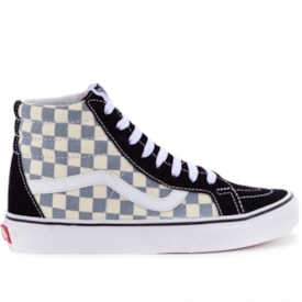 Tênis Vans SK8 Hi Reissue Checkerboard Black Citadel VN-03CAIB7