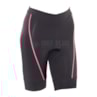 Bermuda Ciclismo Feminina Barbedo Pro Femme Forro Gel Preta e Rosa