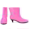 Bota Melissa Ankle Boot Jeremy Scott Rosa Preto 31916