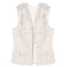 CAPITOLLIUM - COLETE PELO LISO - OFF WHITE