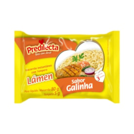 Macarrão Instantâneo Predilecta Galinha 85g