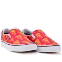 Tênis Vans Classic Slip On Late Night Mars Red Pizza VN-03Z4IFE