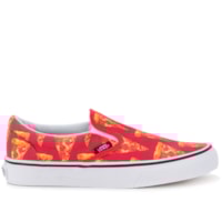 Tênis Vans Classic Slip On Late Night Mars Red Pizza VN-03Z4IFE